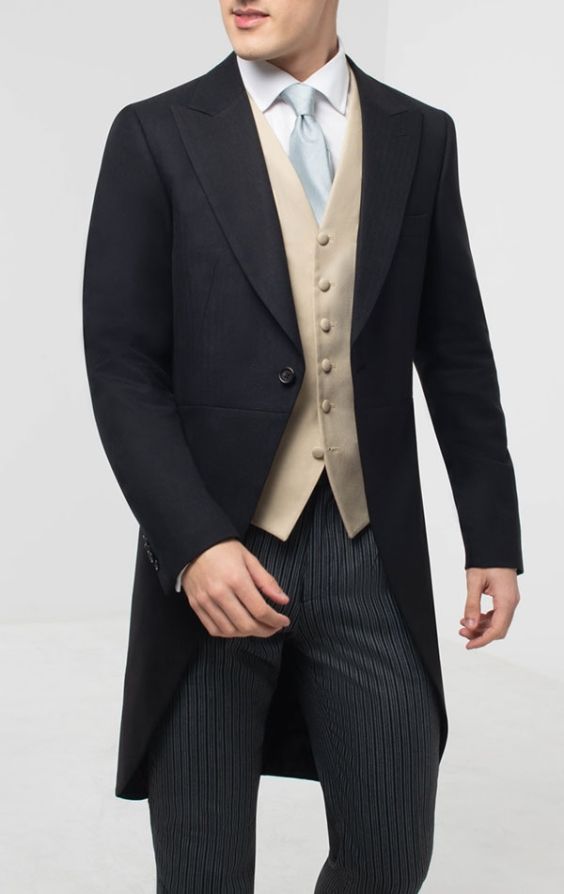 tailcoat tuxedo and top hat