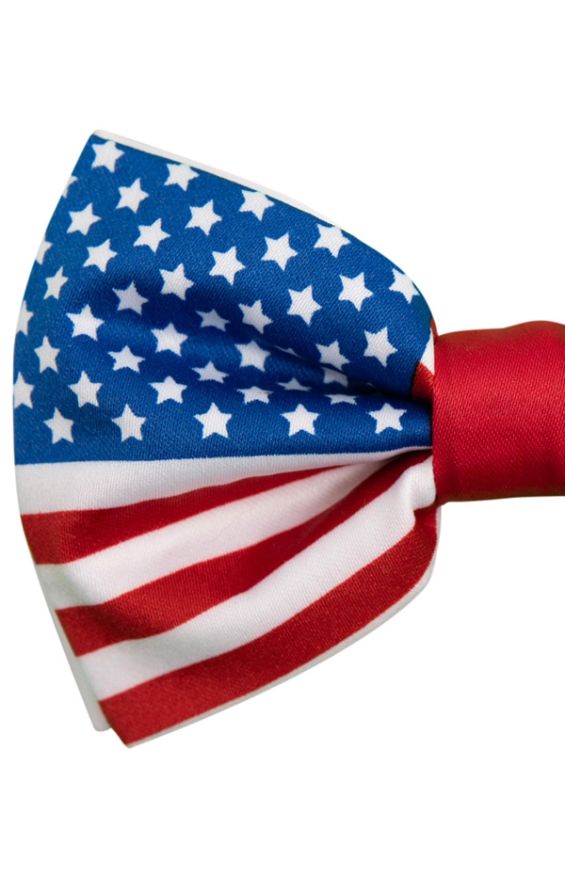 Pre-Tied USA Flag Bow Tie | Dobell