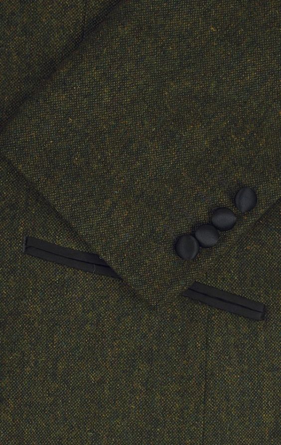 Green Donegal Tweed Jacket