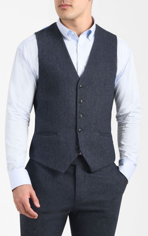 Dobell double clearance breasted waistcoat