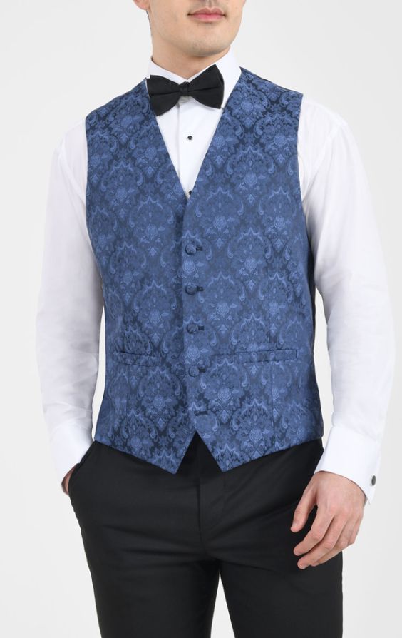 Purple Label Ralph Lauren Mulberry Silk Jacquard Vest - ShopStyle