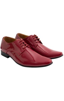 Red deals tuxedo shoes