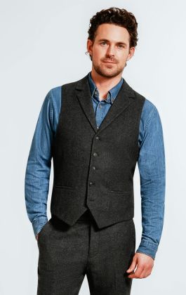 Buy Men's Tweed Vests Online | Dobell