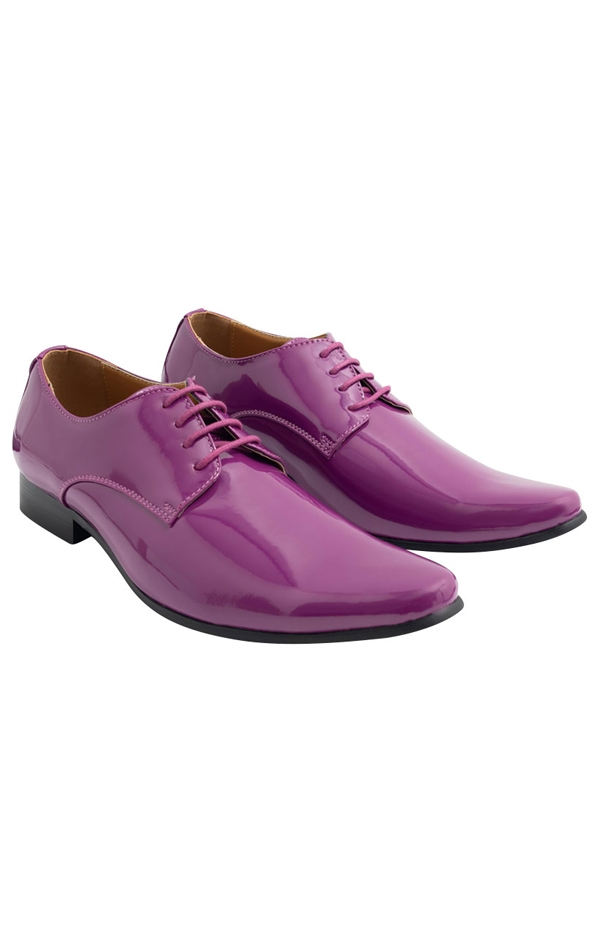 Purple formal shops shoes