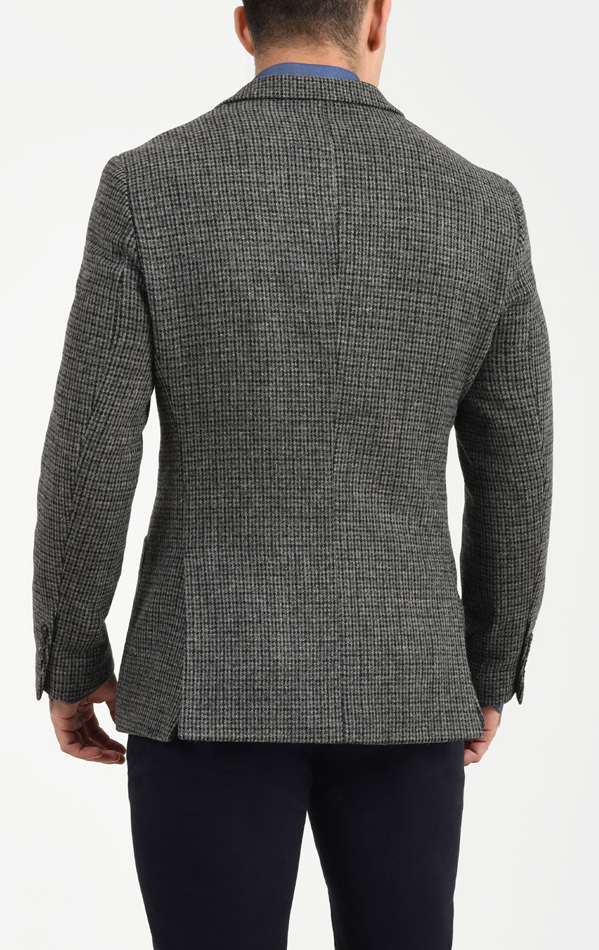 Gg Wool Blend Tweed Jacket